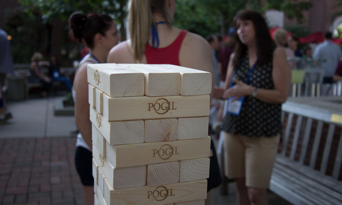 POGIL Giant Jenga.