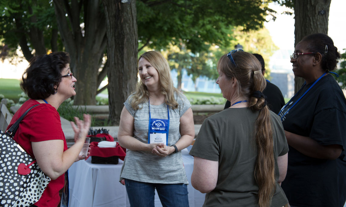 Fun at our opening reception.